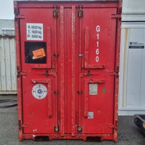 6 fods mini-mudcontainer