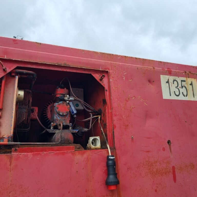 Køleaggregat på en 6 fods offshore kølecontainer G1351